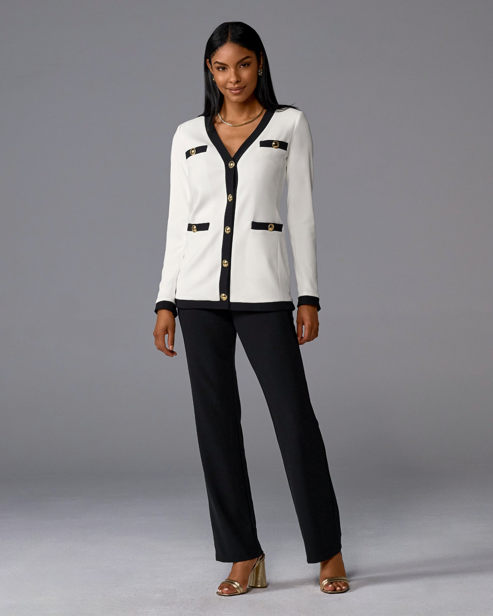 Beyond Travel Colorblock Set Ivory Coast/Jet Black