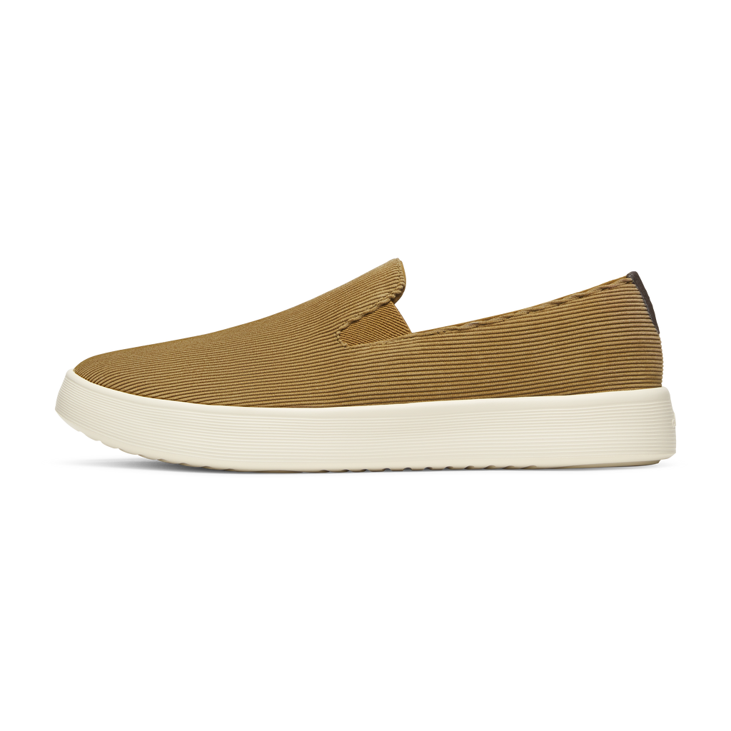 Men's Cruiser Slip On Corduroy - Dark Tan (Stony Cream Sole)